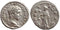 Beautiful silver denarius of Elagabalus - LIBERTAS AVG - Rome mint: 220-221 AD