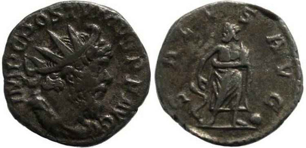 Postumus silver antoninianus - SALVS AVG