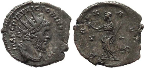 Victorinus AE Antoninianus - PAX AVG