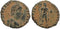 Theodosius I AE2 392-395 AD - GLORIA ROMANORVM - Antioch