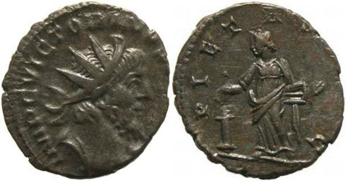 Victorinus 268-270AD antoninianus - PIETAS AVG