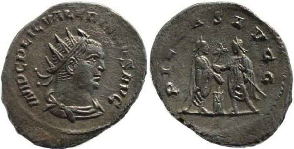 Valerian I silver antoninianus - PIETAS AVGG