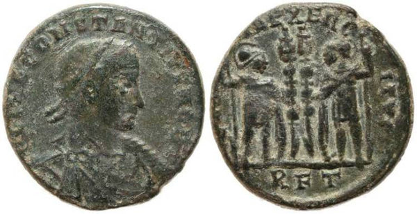 Constantius II 337-361AD GLORIA EXERCITVS - Rome Mint
