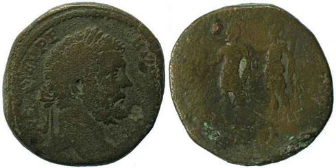 Septimius Severus 193-211AD Sestertius - RARE