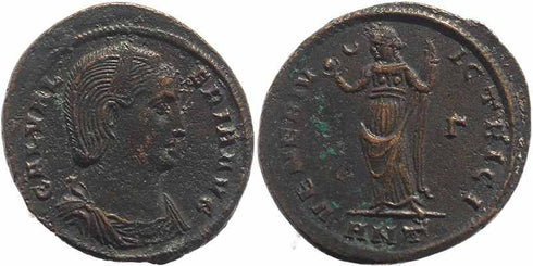 Roman coin of Galeria Valeria Ae large follis - VENERI VICTRICI - Antioch