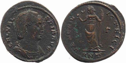 Roman coin of Galeria Valeria Ae large follis - VENERI VICTRICI - Antioch