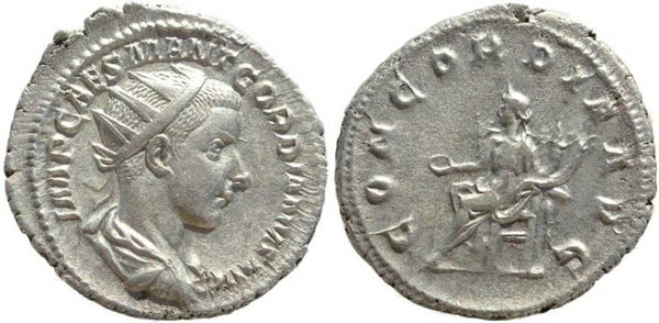Gordian III AR silver antoninianus - CONCORDIA AVGG