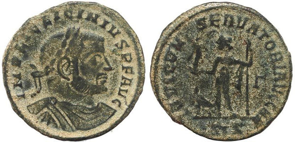 Roman coin of Licinius I - IOVI CONSERVATORI AVGG NN