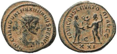 Roman Empire - Maximian - IOVI CONSERVATORI AVGG