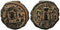 Byzantine coin of Maurice Tiberius AE Decanummium - Antioch - Year 16