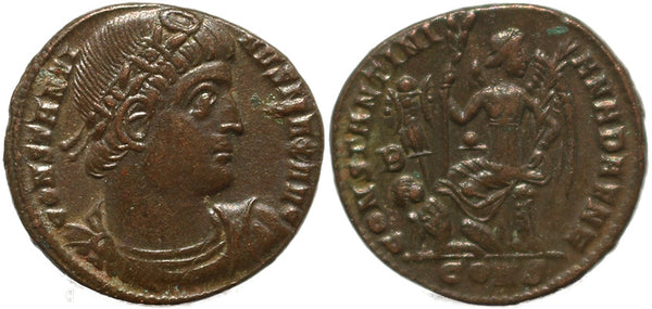Roman coin of Constantine I - CONSTANTINIANA DAFNE - Constantinople
