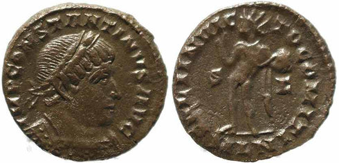 Roman coin of Constantine I - SOLI INVICTO COMITI - London