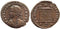Constantius II AE Follis - PROVIDENTIAE CAESS - Rome Mint