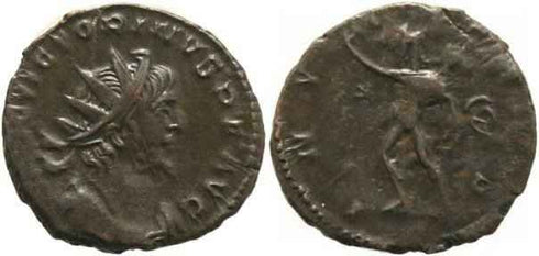 Victorinus 268-270AD antoninianus - INVICTVS