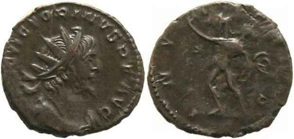 Victorinus 268-270AD antoninianus - INVICTVS