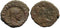 Anicent Roman coin of the Emperor Maximianus with Nike