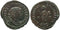 Roman coin of Constantine I - SOLI INVICTO COMITI - Lugdunum