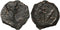 Roman coin of Trajan AE Dichalkon of Alexandria, Egypt