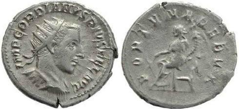 Gordian III AR silver antoninianus - FORTVNA REDVX