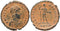 Roman coin of Theodosius I - GLORIA ROMANORVM - Antioch