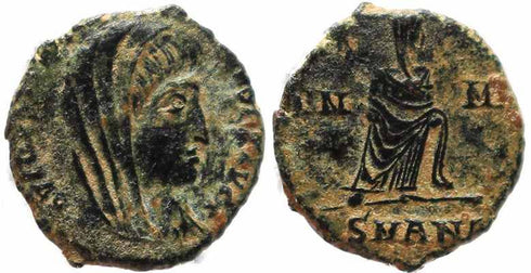 Posthumous struck roman coin of Constantine I The Great - Antioch Mint