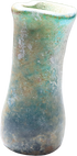 1 blue Ancient Islamic bottle from the Holyland