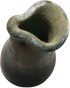 1 blue Ancient Islamic bottle from the Holyland