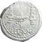 Roman Imperatorial Marc Antony AR silver denarius - Legionary issue - Legion XV