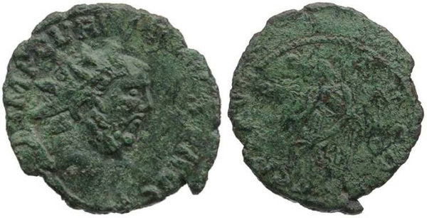 Interesting Carausius - blundered obverse legend & mistruck reverse legend