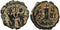 Byzantine coin of Justin II and Sophia AE Decanummium - Antioch - Year 7