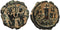 Byzantine coin of Justin II and Sophia AE Decanummium - Antioch - Year 7