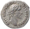 Roman coin of Antoninus Pius AR silver denarius - COS IIII