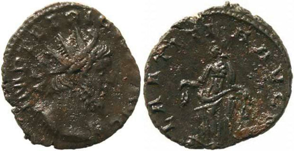 Tetricus I Antoninianus - LAETITIA AVG N