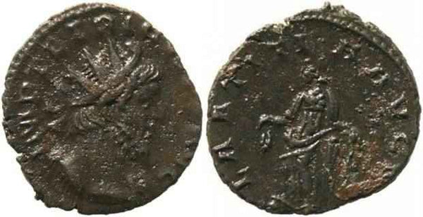 Tetricus I Antoninianus - LAETITIA AVG N