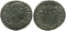 Ancient Roman coin of Constans - GLORIA EXERCITVS - Siscia