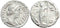 Roman silver coin of Faustina II AR Denarius - IVNO