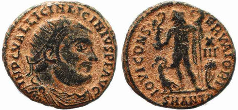 Roman coin of Licinius I - IOVI CONSERVATORI - Antioch Mint