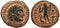 Roman coin of Licinius I - IOVI CONSERVATORI - Antioch Mint