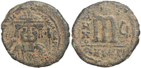 Byzantine Empire Maurice Tiberius - AE follis - Antioch