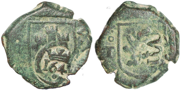 Spain Philip IV - 8 Maravedis - 1641-1642