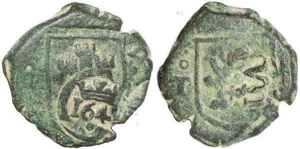 Spain Philip IV - 8 Maravedis - 1641-1642