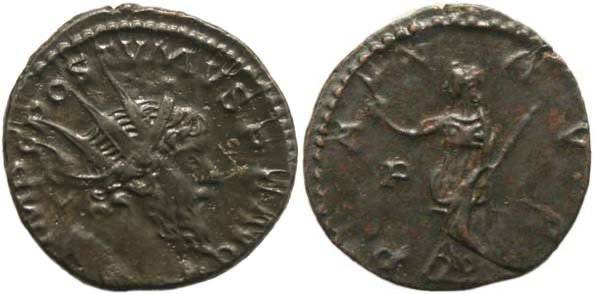 Postumus Antoninianus, Cologne mint - PAX AVG