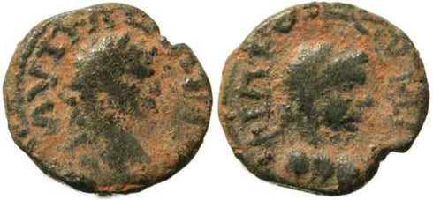 Elagabalus - Philadelphia, Arabia-Petraea AE16