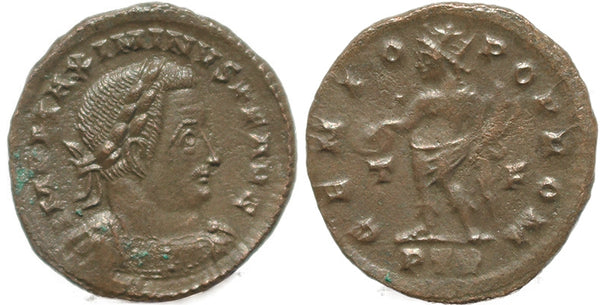 Roman coin of Maximian - GENIO POP ROM - Treveri