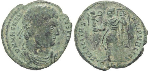 Ancient Roman coin of Magnentius - FELICITAS REIPVBLICE