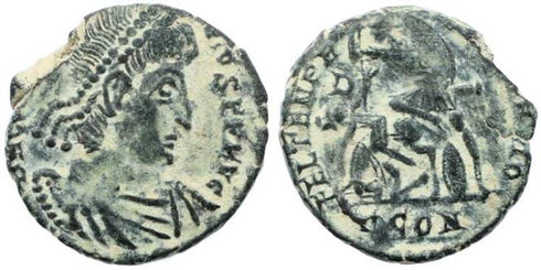 Roman Empire - Constantius II - FEL TEMP REPARATIO - Arelate