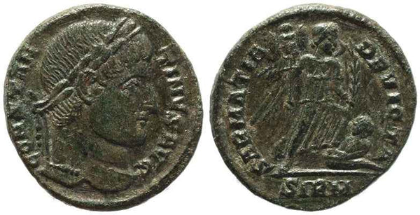 Roman coin of Constantine I - SARMATIA DEVICTA - Sirmium