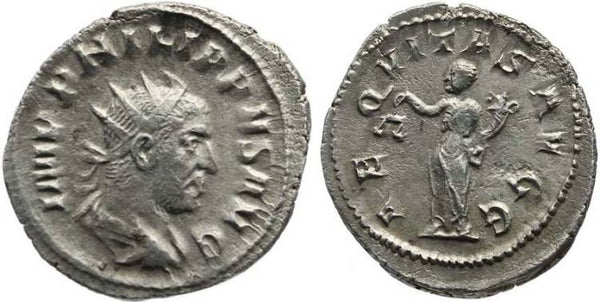 Philip I The Arab - Antoninianus - AEQVITAS AVGG