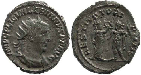 Valerian I silver antoninianus - RESTITVT ORIENTIS