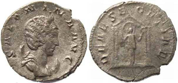 Augusta Salonina AR Antoninianus - DEAE SEGETIAE